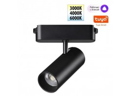 Трековый смарт-светильник Novotech для низковольтного шинопровода с двумя режимами работы IP20 LED 12W 24V 3000-6000K EASY 359470