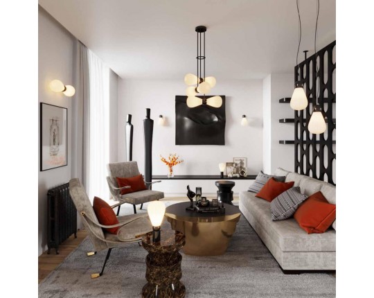 Подвесная люстра Odeon Light Exclusive Elica 5418/2