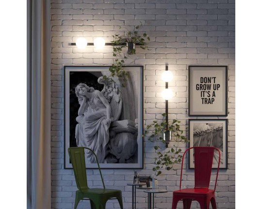 Настенный светильник Odeon Light Walli Flower 4681/2WA