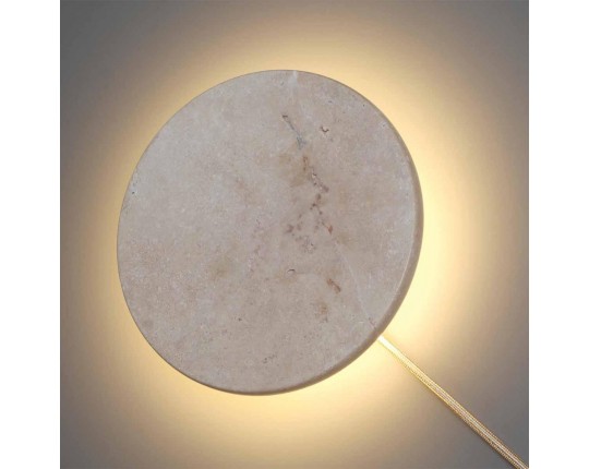 Настенный светодиодный светильник Odeon Light Hightech Travertino 6625/25WL