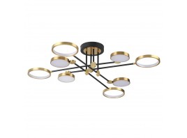 Потолочная светодиодная люстра Odeon Light Midcent Denzel 4320/75CL