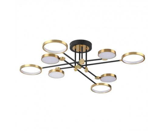 Потолочная светодиодная люстра Odeon Light Midcent Denzel 4320/75CL