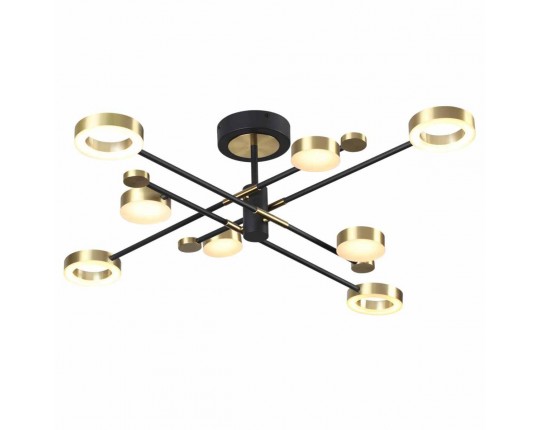 Потолочная светодиодная люстра Odeon Light Midcent Denzel 4321/63CL