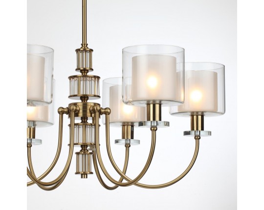 Подвесная люстра Odeon Light Classic Saga 5088/6