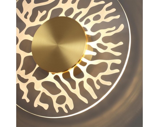 Настенный светодиодный светильник Odeon Light Midcent Solaris 6627/9WL