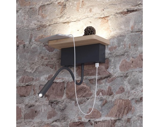 Бра Odeon Light Hightech Woody 3868/8WL