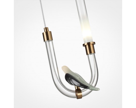 Подвесной светодиодный светильник Odeon Light L-Vision Lark 5431/2L