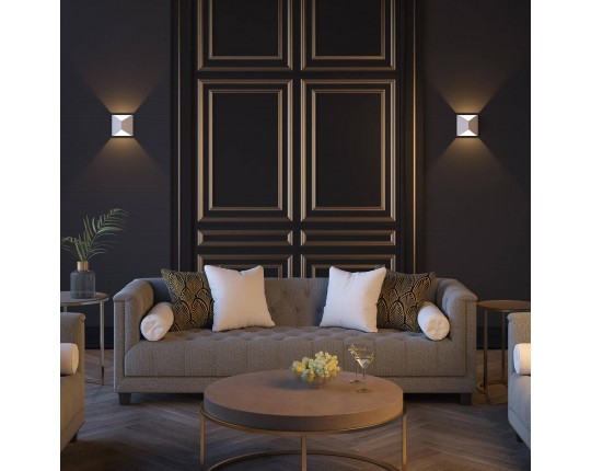 Уличный настенный светодиодный светильник Odeon Light Hightech Tibro 3909/10WL