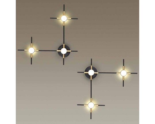 Настенный светодиодный светильник Odeon Light L-vision Costella 3906/9WL