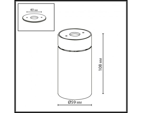 Потолочный светильник Odeon Light HIGHTECH 7132/7CL