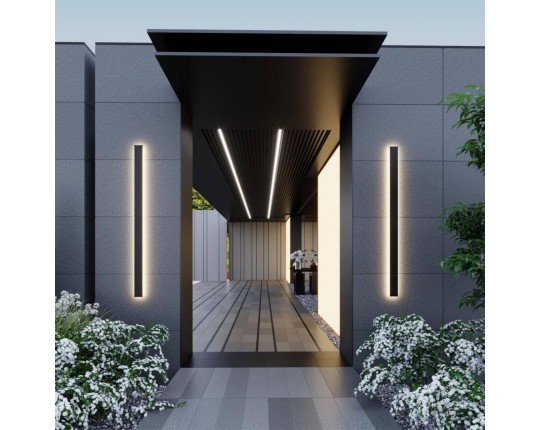 Уличный настенный светодиодный светильник Odeon Light Fibi 4379/29WL