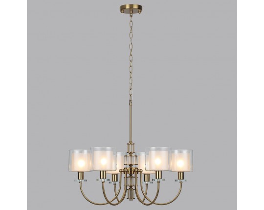 Подвесная люстра Odeon Light Classic Saga 5088/6