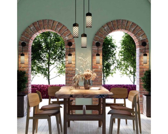 Уличный подвесной светильник Odeon Light Nature Dunes 4834/1