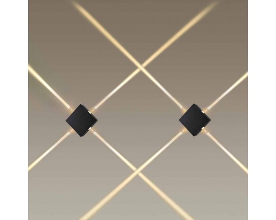 Настенный светодиодный светильник Odeon Light Hightech Vista 4259/8WL