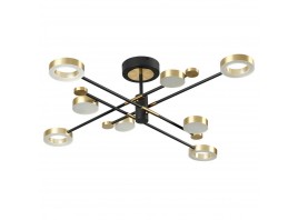 Потолочная светодиодная люстра Odeon Light Midcent Denzel 4321/63CL