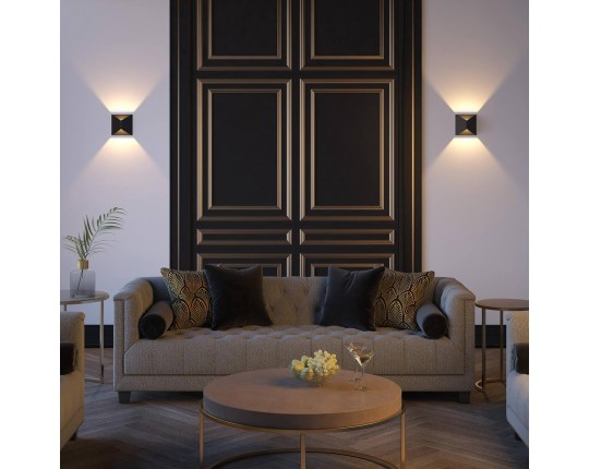 Уличный настенный светодиодный светильник Odeon Light Hightech Tibro 3907/10WL