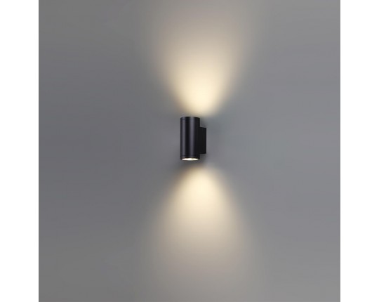 Уличный настенный светодиодный светильник Odeon Light Nature Long 7142/24WL