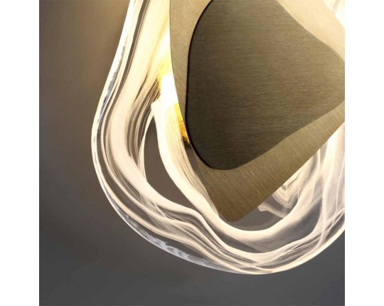 Настенный светодиодный светильник Odeon Light Midcent Icy 4314/9WL