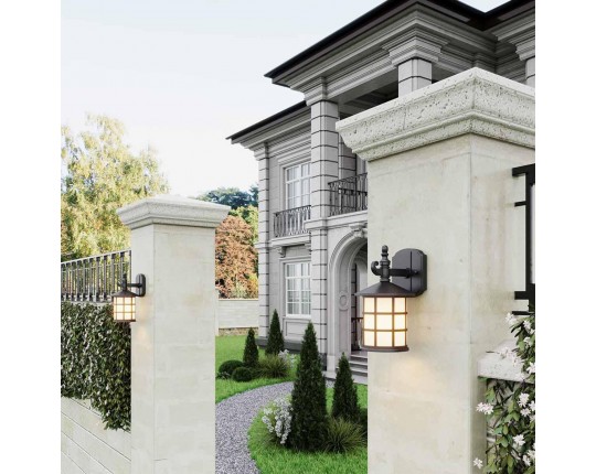 Уличный настенный светильник Odeon Light Nature House 4042/1W