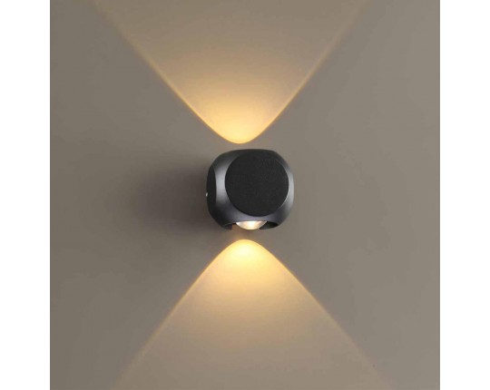 Уличный настенный светодиодный светильник Odeon Light Hightech Miko 4222/4WL