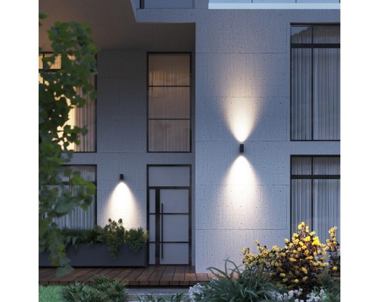 Уличный настенный светодиодный светильник Odeon Light Nature Long 7142/24WL