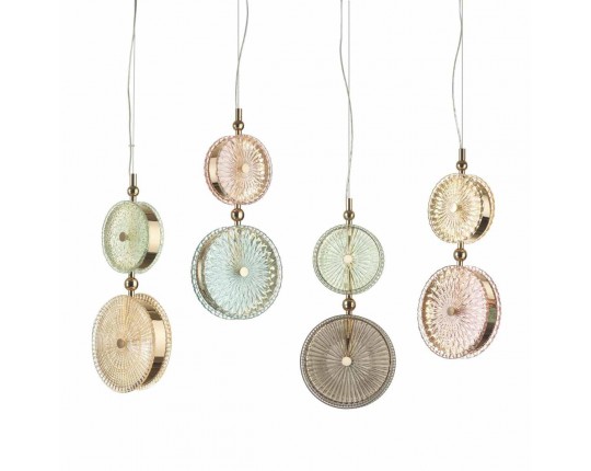 Подвесной светодиодный светильник Odeon Light Exclusive Caramella 5412/13LA