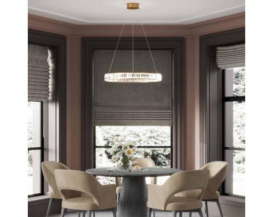 Подвесной светодиодный светильник Odeon Light Vekia 5015/45L