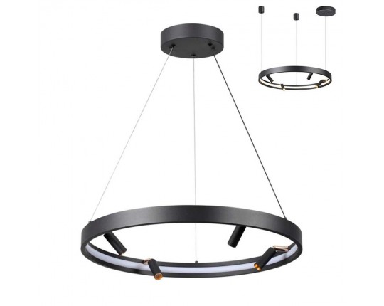 Подвесная светодиодная люстра Odeon Light Hightech Fonda 4317/58L