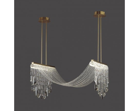 Подвесной светодиодный светильник Odeon Light Exclusive Hall Afina 5420/48L