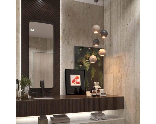 Подвесной светильник Odeon Light Hightech Travertino 6625/1L