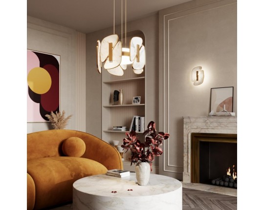 Настенный светодиодный светильник Odeon Light L-Vision Chiara 6638/10WL