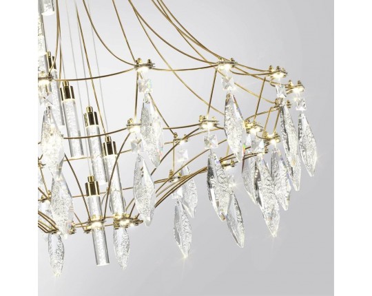 Подвесная светодиодная люстра Odeon Light Classic Flamenco 7000/51L