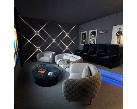 Настенный светодиодный светильник Odeon Light Hightech Vista 4258/8WL