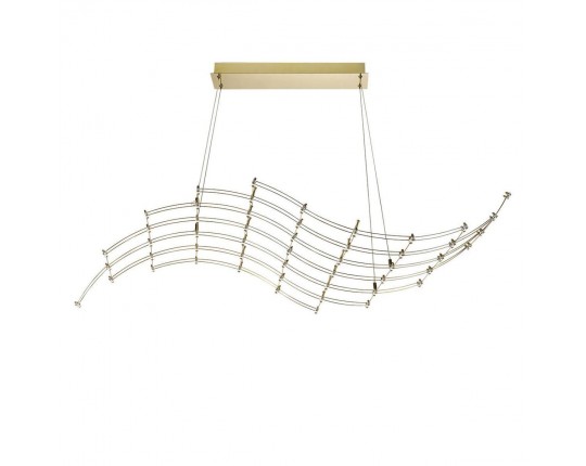 Подвесной светодиодный светильник Odeon Light Hightech Welkin 7058/45L