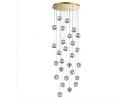 Каскадная светодиодная люстра Odeon Light L-Vision Jemstone 5085/120L