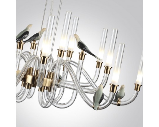 Подвесная светодиодная люстра Odeon Light L-Vision Lark 5431/37L