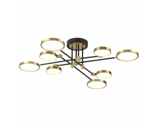 Потолочная светодиодная люстра Odeon Light Midcent Denzel 4320/75CL