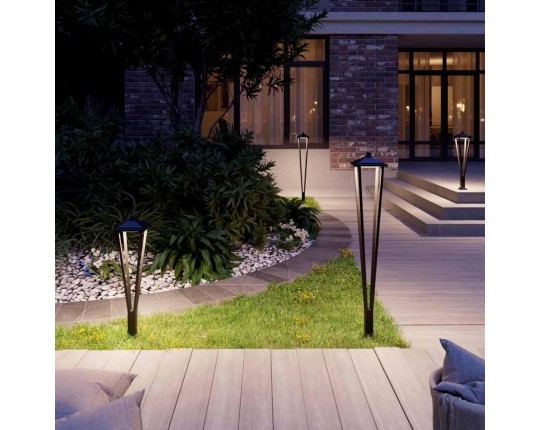 Уличный светодиодный светильник Odeon Light Nature Bearitz 6655/12GA