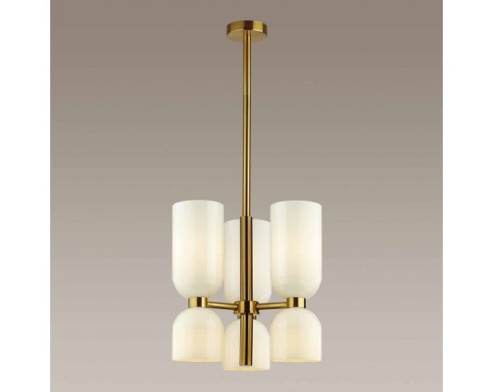 Подвесная люстра Odeon Light Midcent Orinoco 4798/6