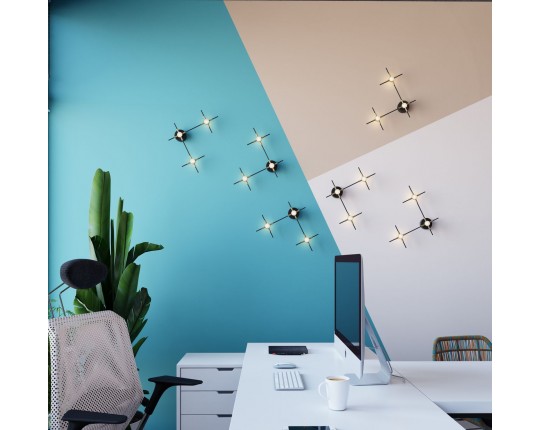 Настенный светодиодный светильник Odeon Light L-vision Costella 3906/9WL