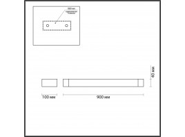 Настенный поворотный светильник Odeon Light Hightech 3888/36WL