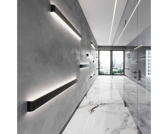 Настенный светодиодный светильник Odeon Light Hightech Framant 4294/40WL