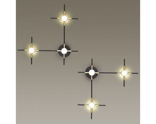 Настенный светодиодный светильник Odeon Light L-vision Costella 3906/9WL