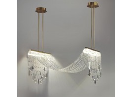 Подвесной светодиодный светильник Odeon Light Exclusive Hall Afina 5420/48L