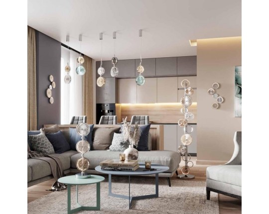 Подвесной светодиодный светильник Odeon Light Exclusive Caramella 5416/13LD