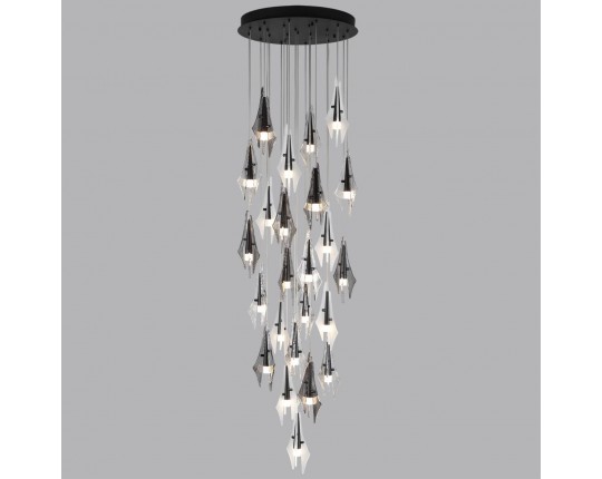 Каскадная светодиодная люстра Odeon Light Exclusive L-Vision Afalina 5442/137L