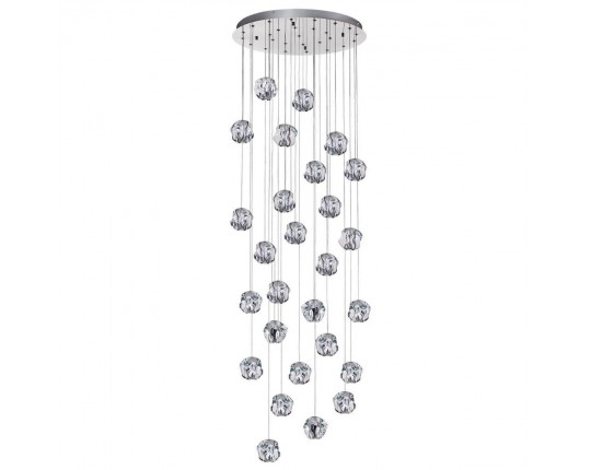 Каскадная светодиодная люстра Odeon Light L-Vision Jemstone 5084/120L