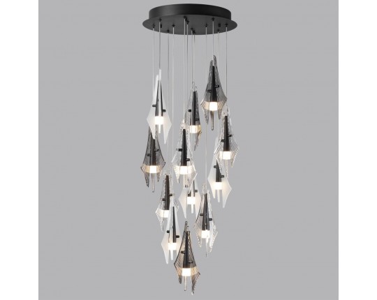 Каскадная светодиодная люстра Odeon Light Exclusive L-Vision Afalina 5442/69L