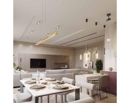 Настенный светодиодный светильник Odeon Light Hightech Mali 6643/7WL