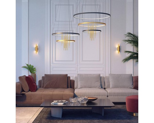 Подвесной светодиодный светильник Odeon Light L-vision Monica 3901/63L